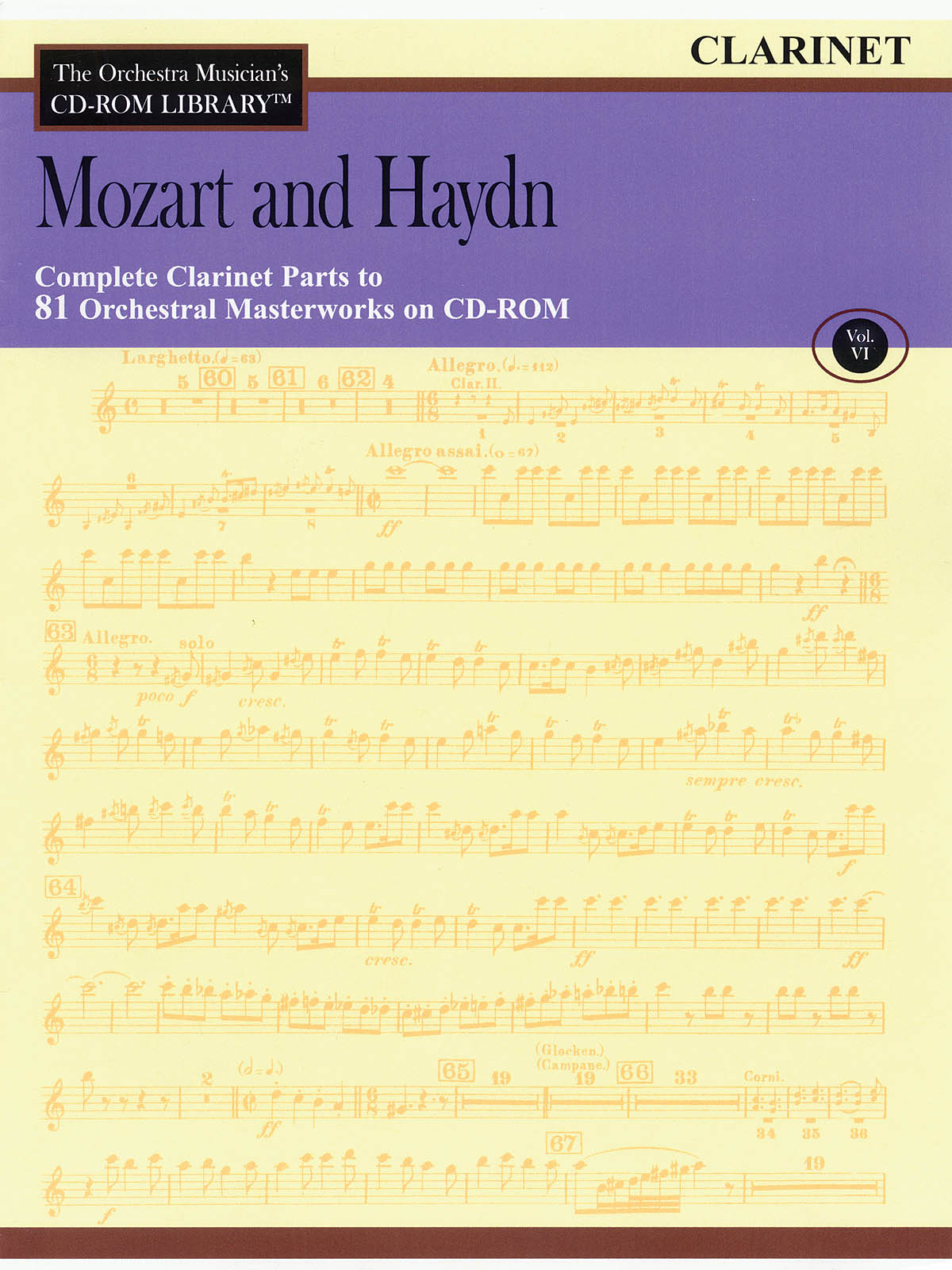 Mozart and Haydn - Volume 6(The Orchestra Musician's CD-ROM Library - Clarinet)