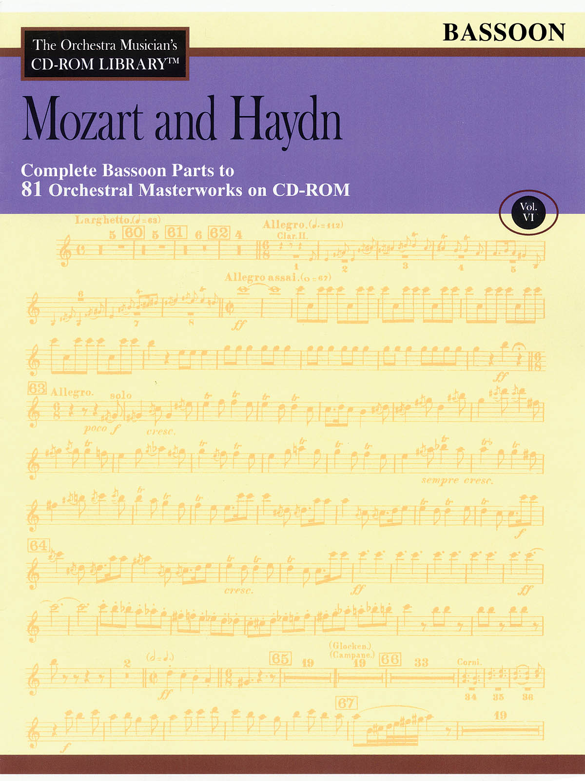 Mozart and Haydn - Volume 6(The Orchestra Musician's CD-ROM Library - Bassoon)