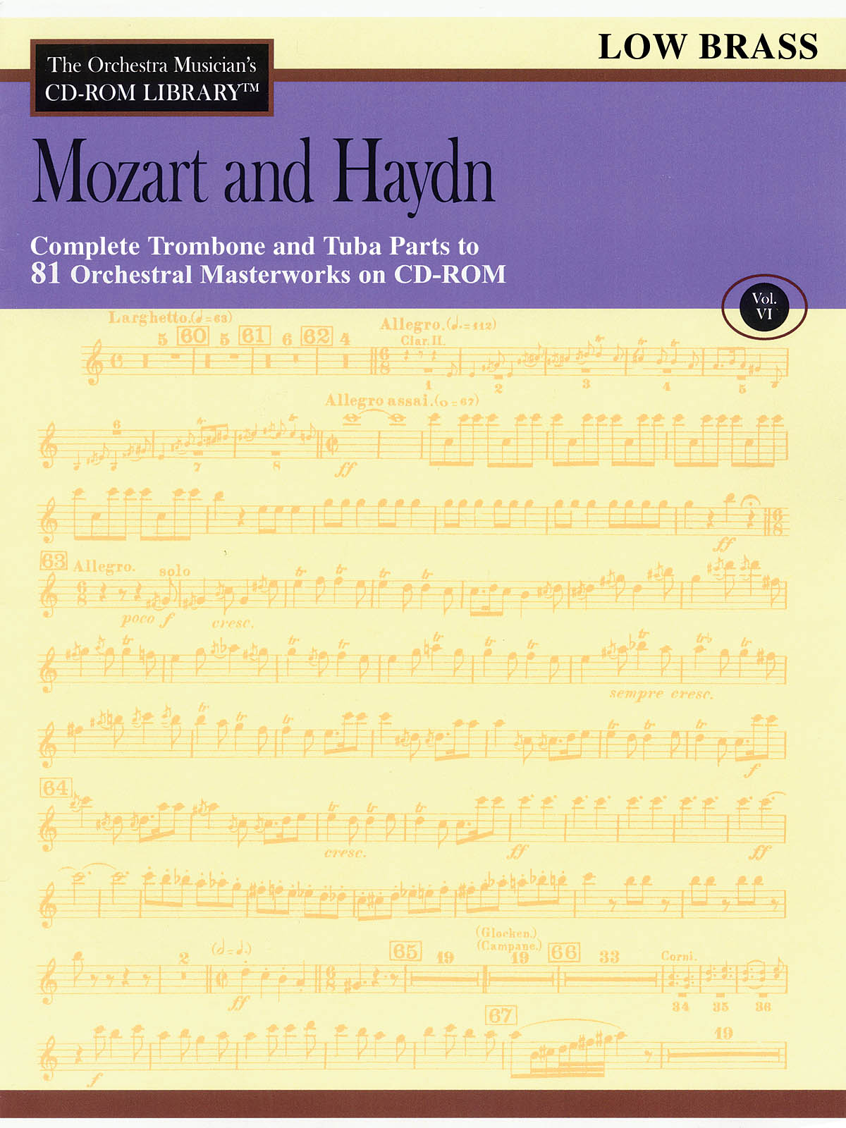 Mozart and Haydn - Volume 6(The Orchestra Musician's CD-ROM Library - Low Brass)