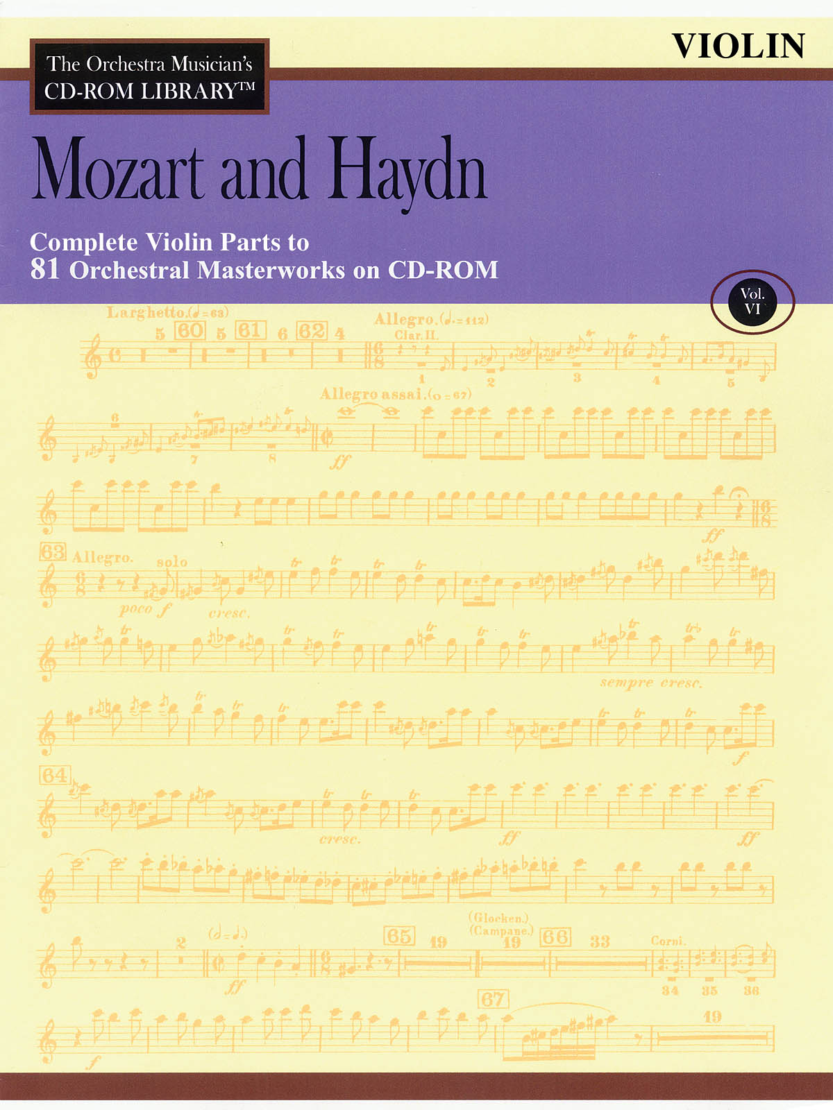 Mozart and Haydn - Volume 6(The Orchestra Musician's CD-ROM Library - Violin)