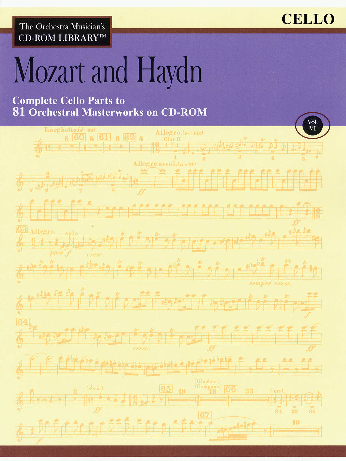 Mozart and Haydn - Volume 6(The Orchestra Musician's CD-ROM Library - Cello)