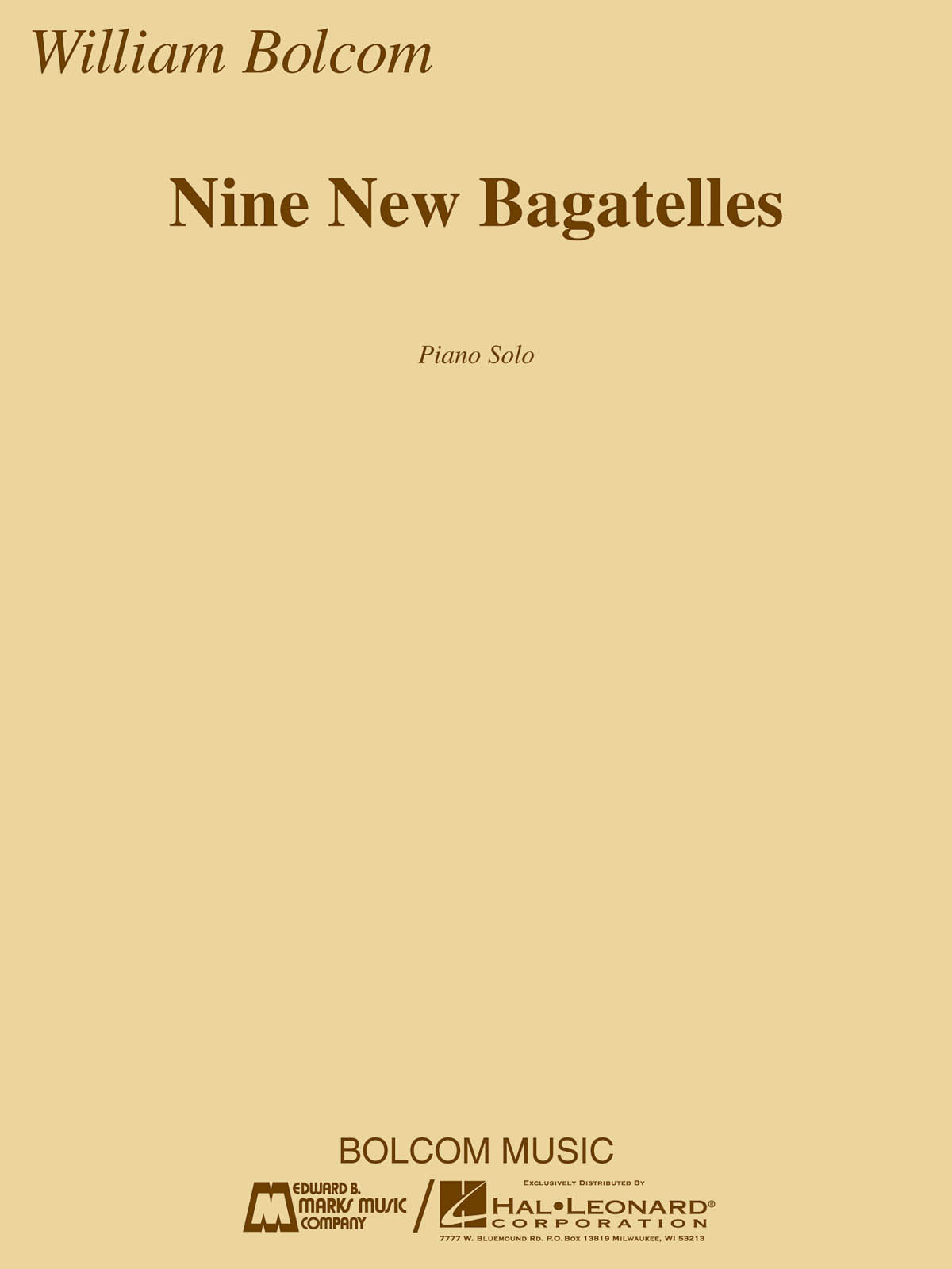 Nine New Bagatelles