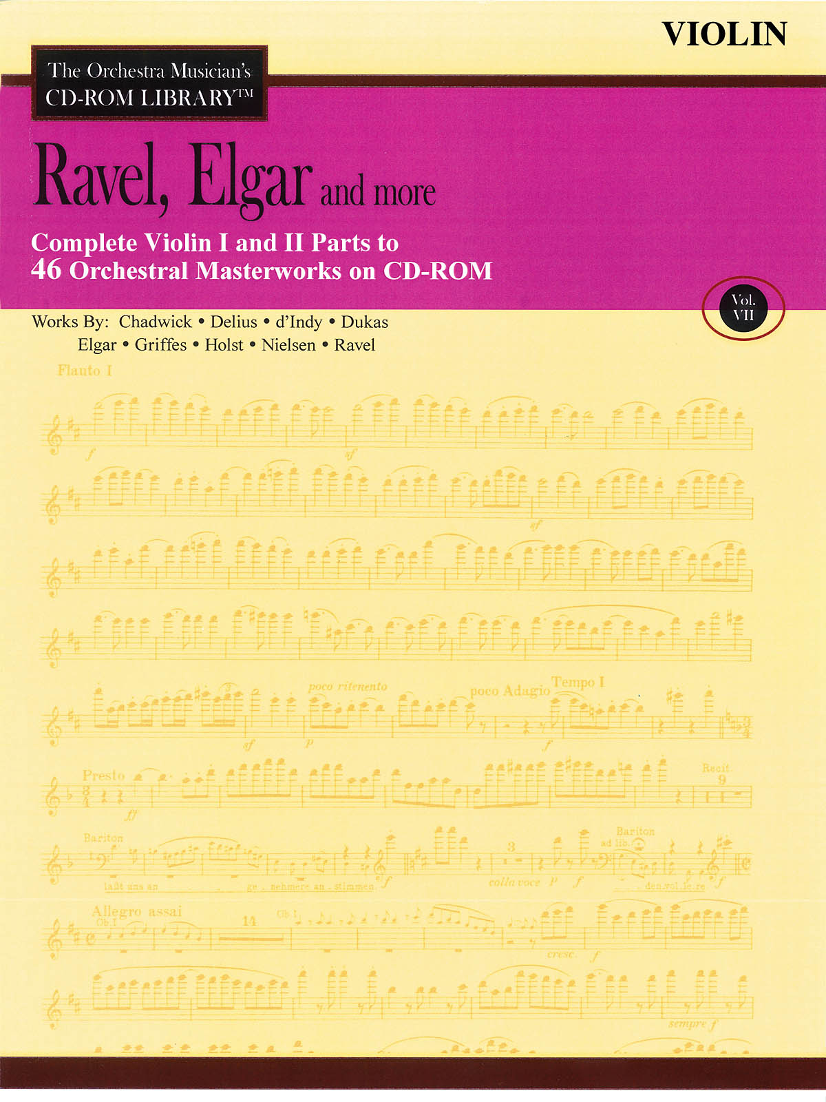 Ravel, Elgar and More - Volume 7(The Orchestra Musician's CD-ROM Library )