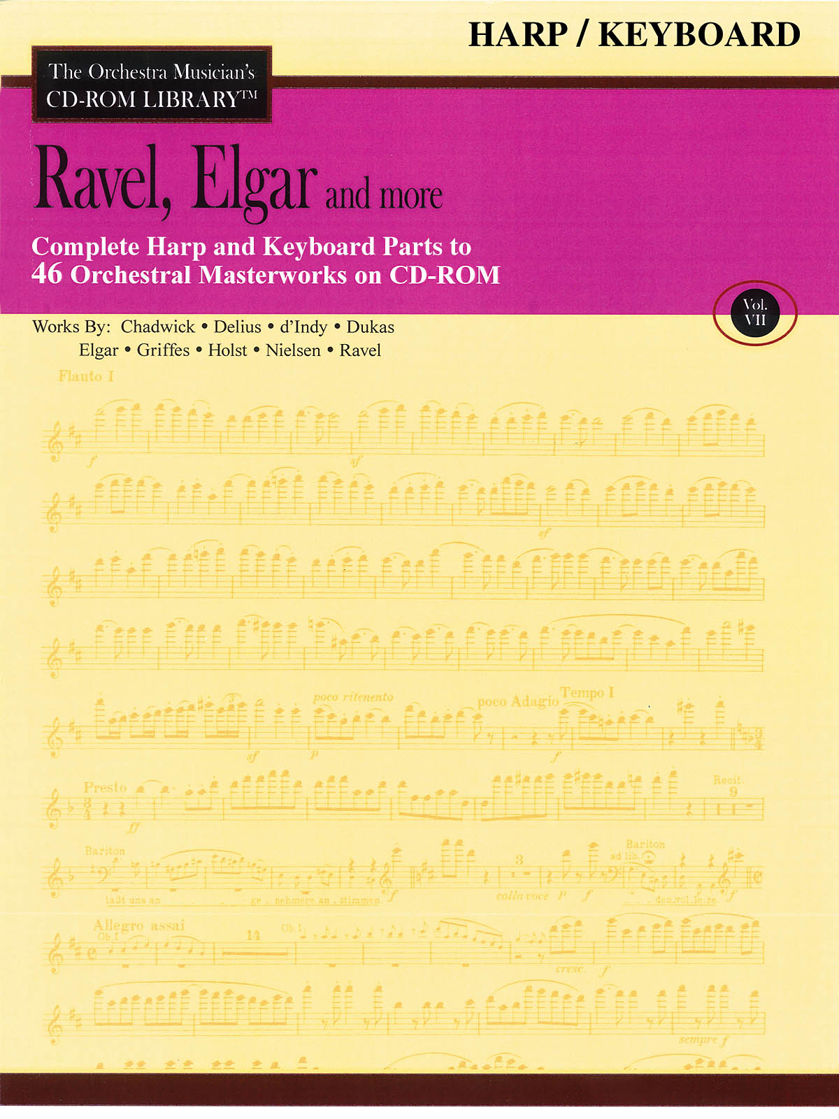 Ravel, Elgar and More - Volume 7(The Orchestra Musician's CD-ROM Library)