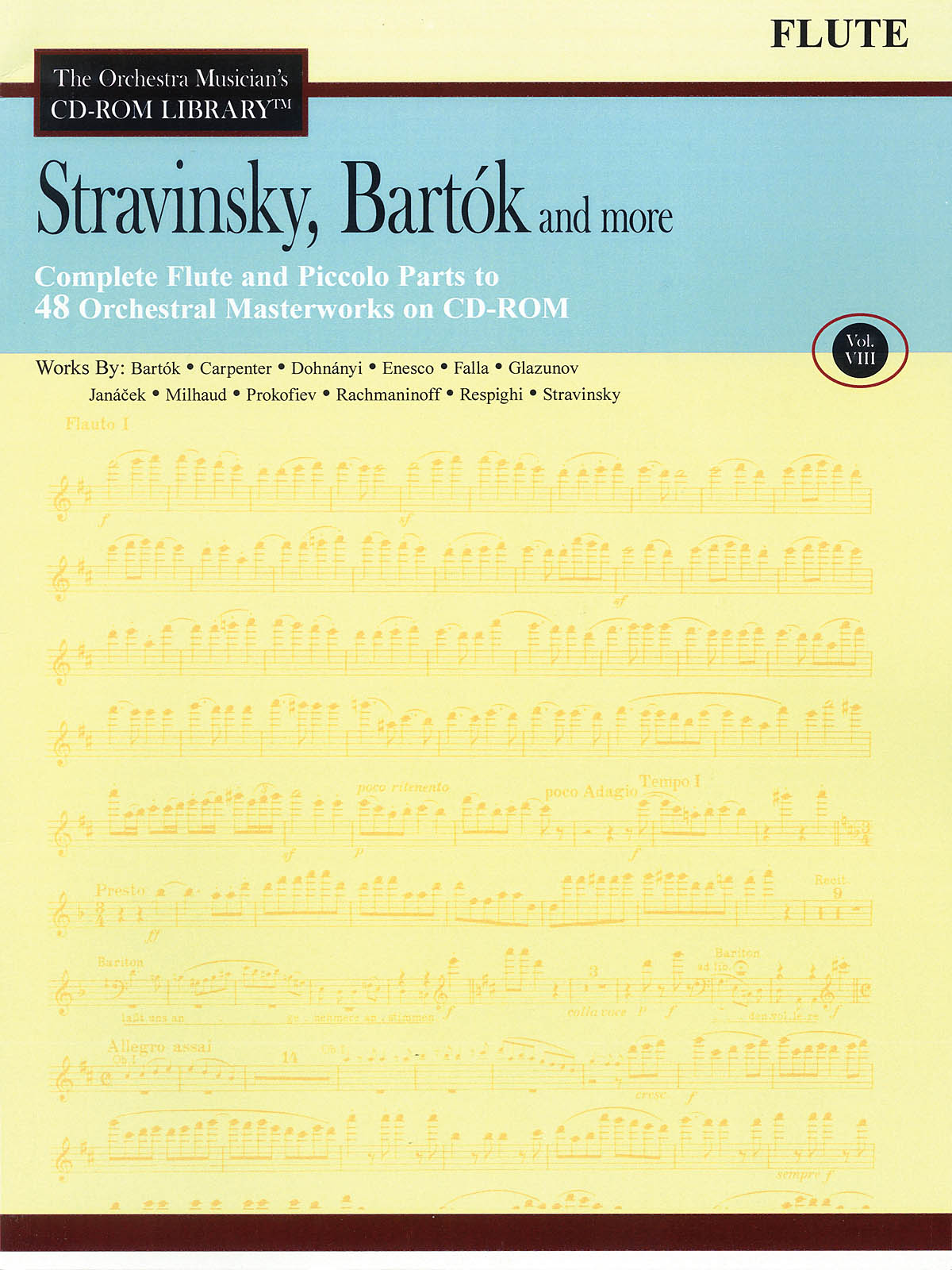 Stravinsky, Bartók and More – Vol. 8-Flute