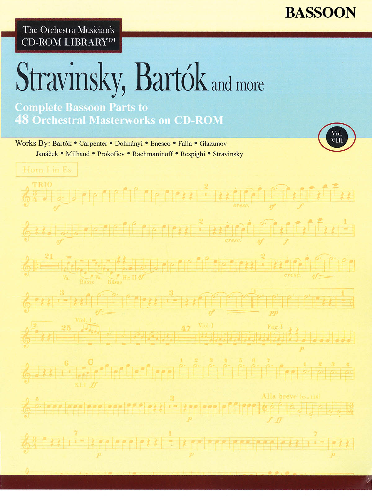 Stravinsky, Bartók and More - Vol. 8-Bassoon