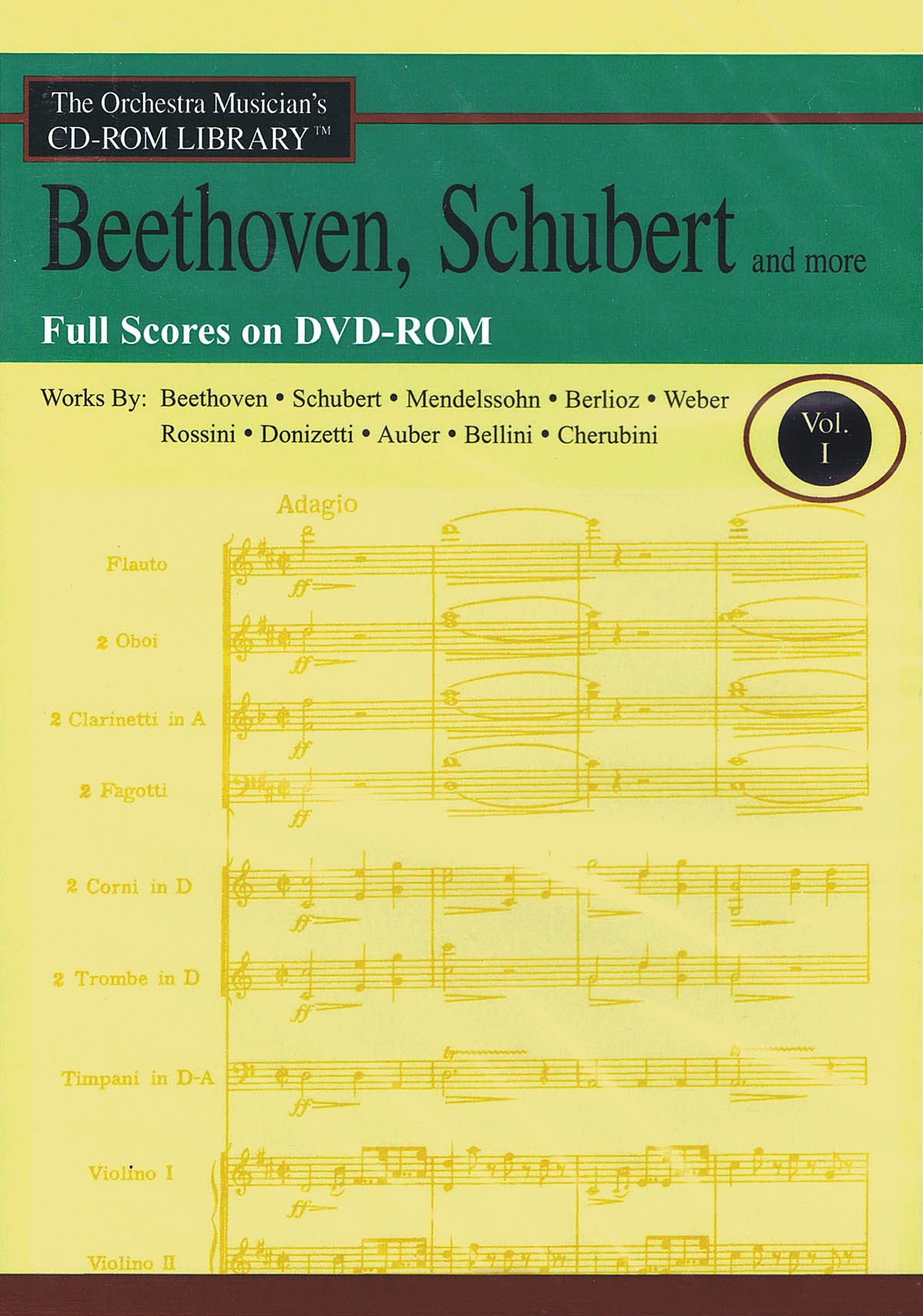 Beethoven, Schubert & More - Volume 1(Full Scores on DVD-ROM)