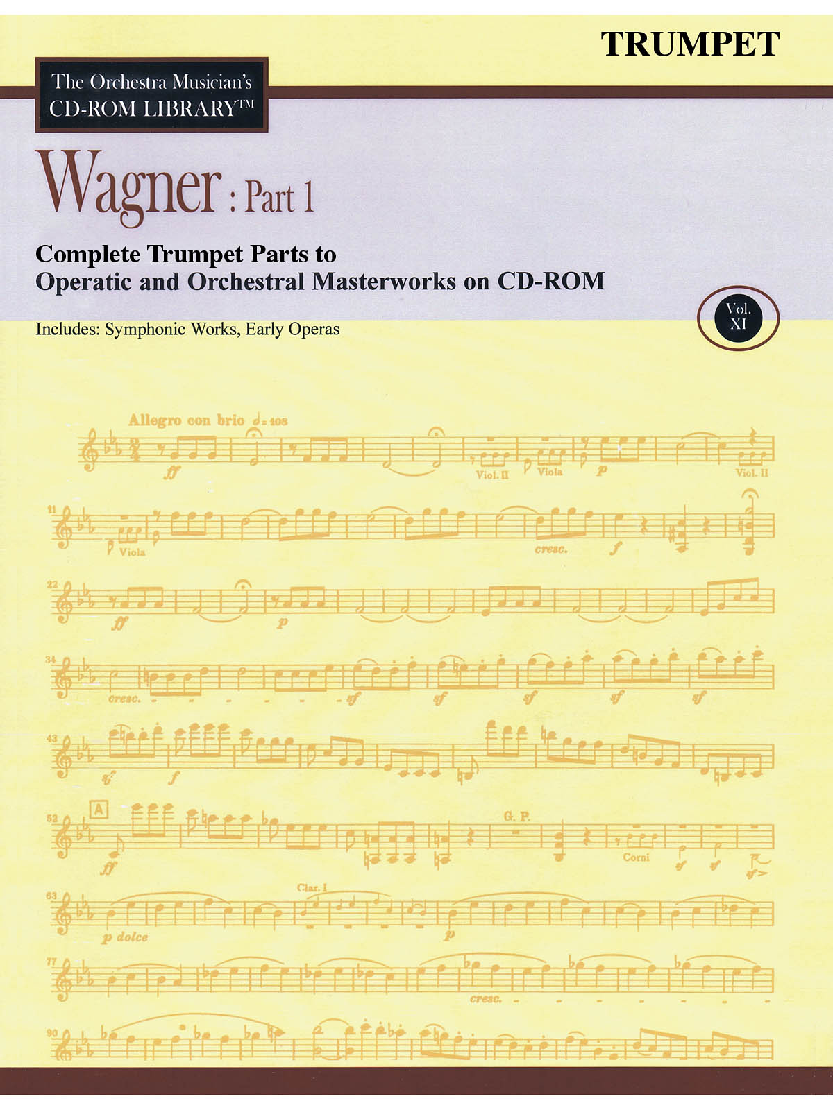 Wagner: Part 1 - Volume 11(The Orchestra Musician's CD-ROM Library - Trumpet)