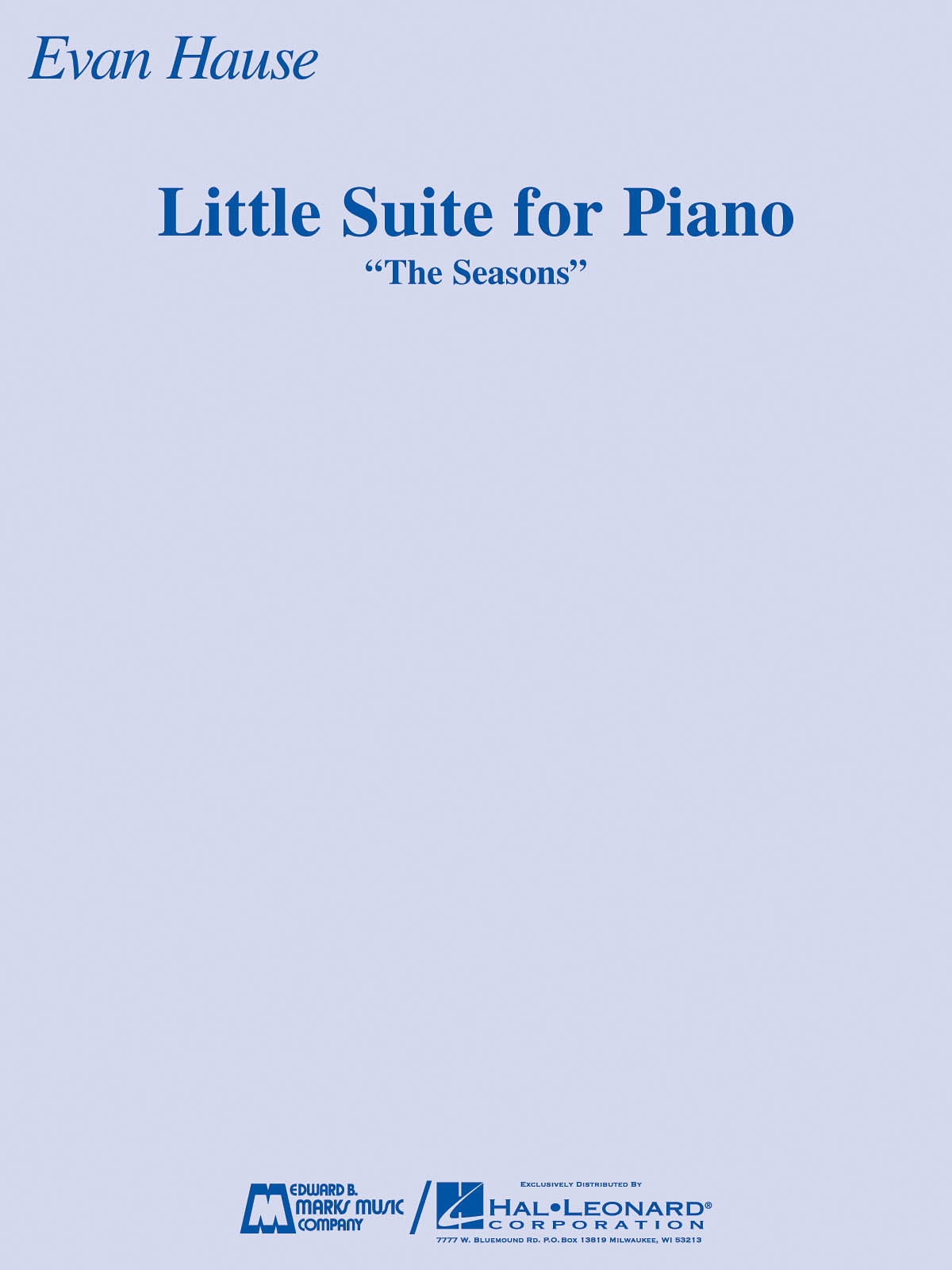 Little Suite for Piano(The Seasons)