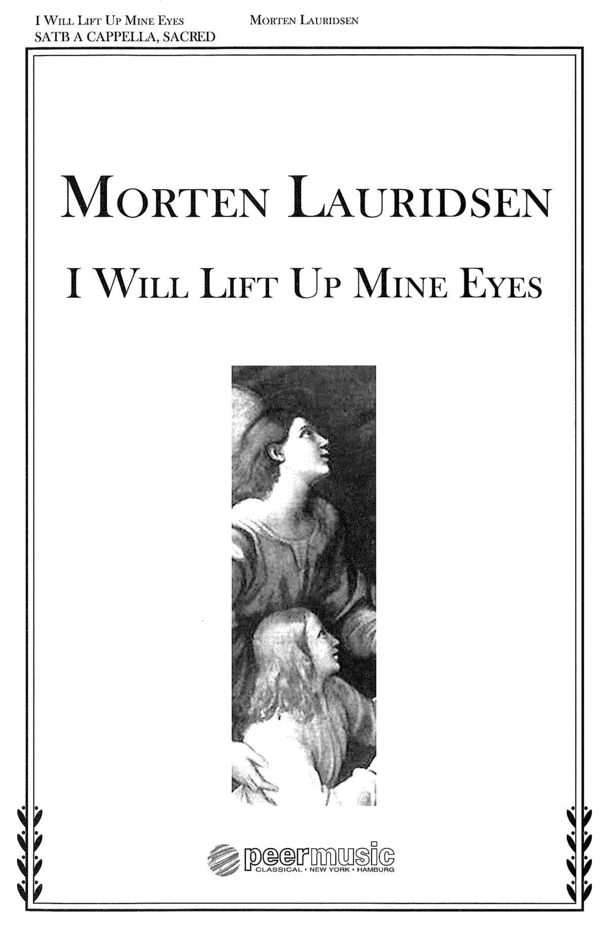 I Will Lift Up Mine Eyes-Satb