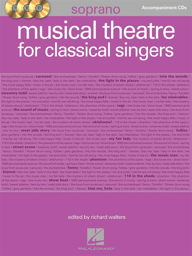 Musical Theatre For Classical Singers(Soprano, Accompaniment CDs)