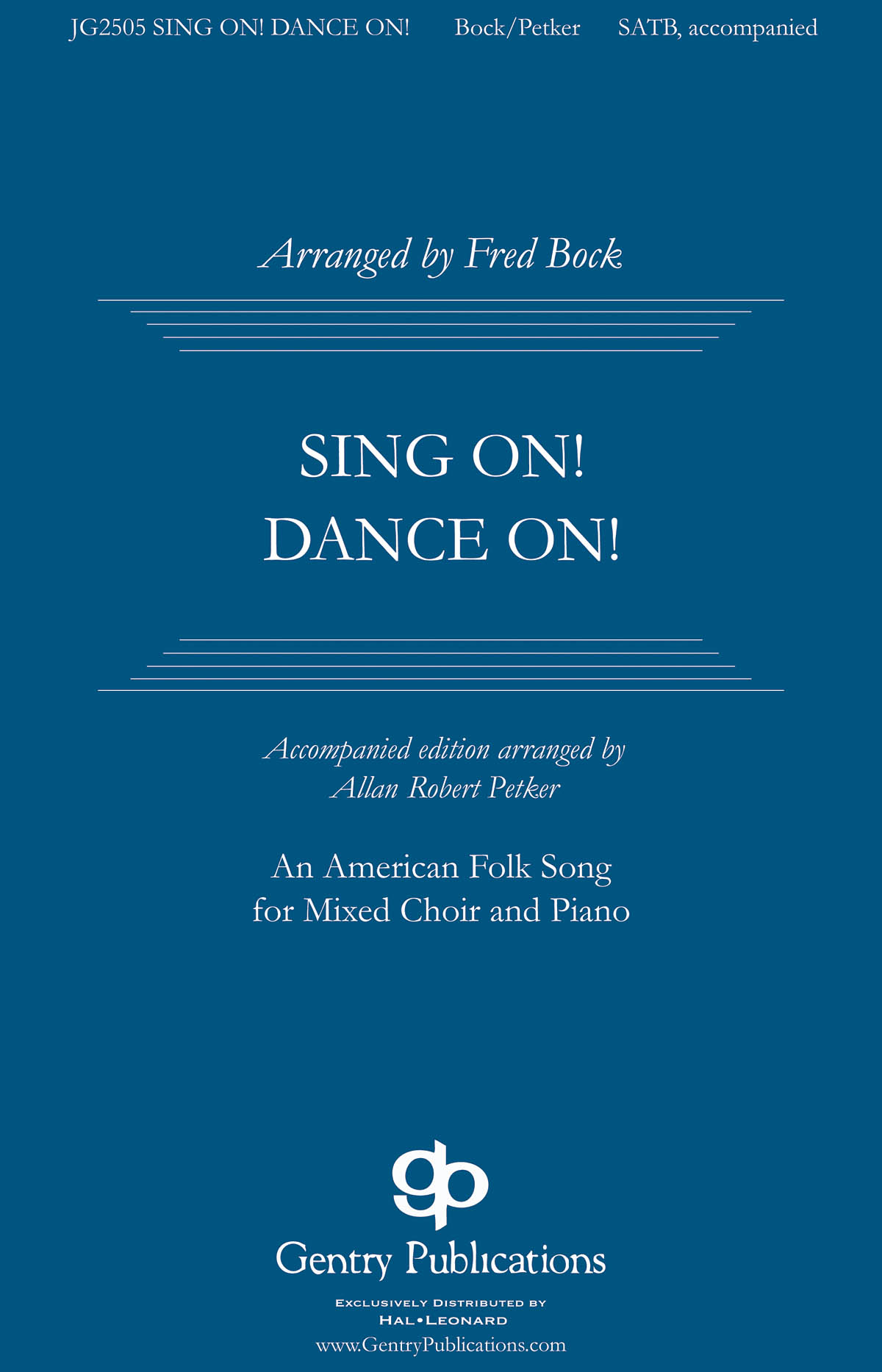 Sing On, Dance On