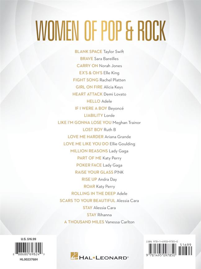 Women of Pop & Rock - 2nd Edition