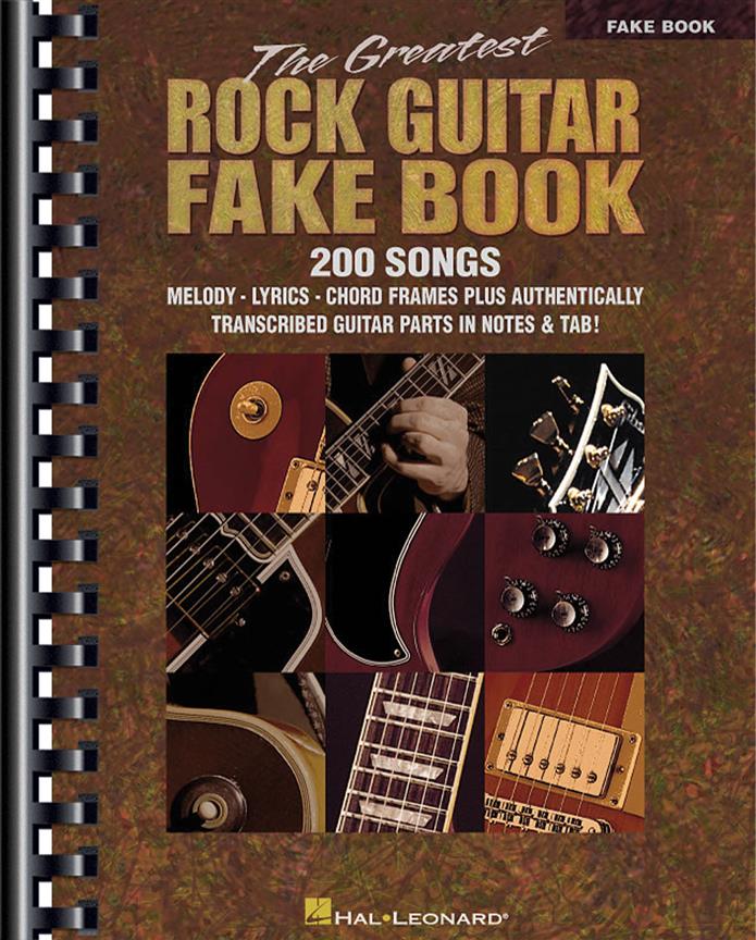 The Greatest Rock Guitar Fake Book