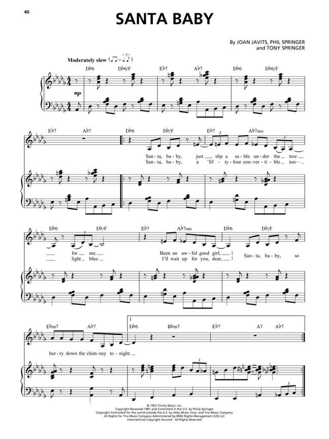 Christmas Standards for Female Singers