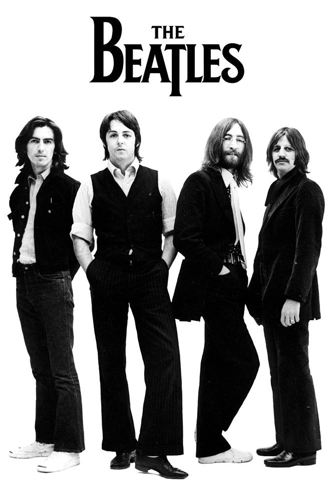 The Beatles - White Album Group Shot - Wall Poster