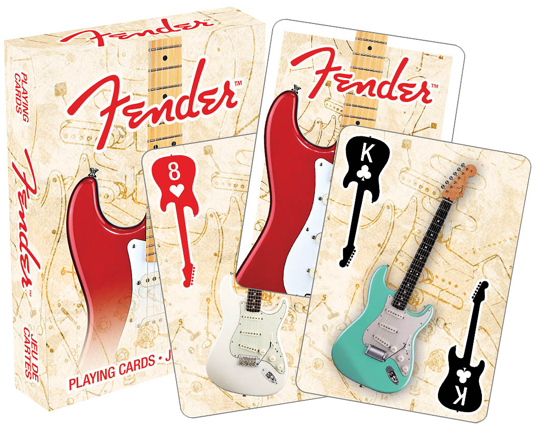 Fender Stratocaster - Playing Cards