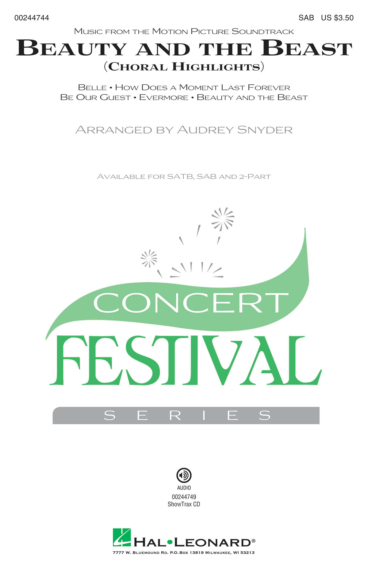 Beauty and the Beast (Choral Highlights)