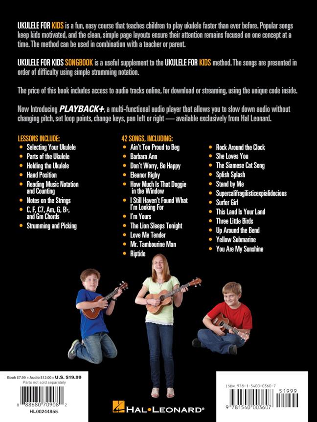 Ukulele for Kids Method & Songbook