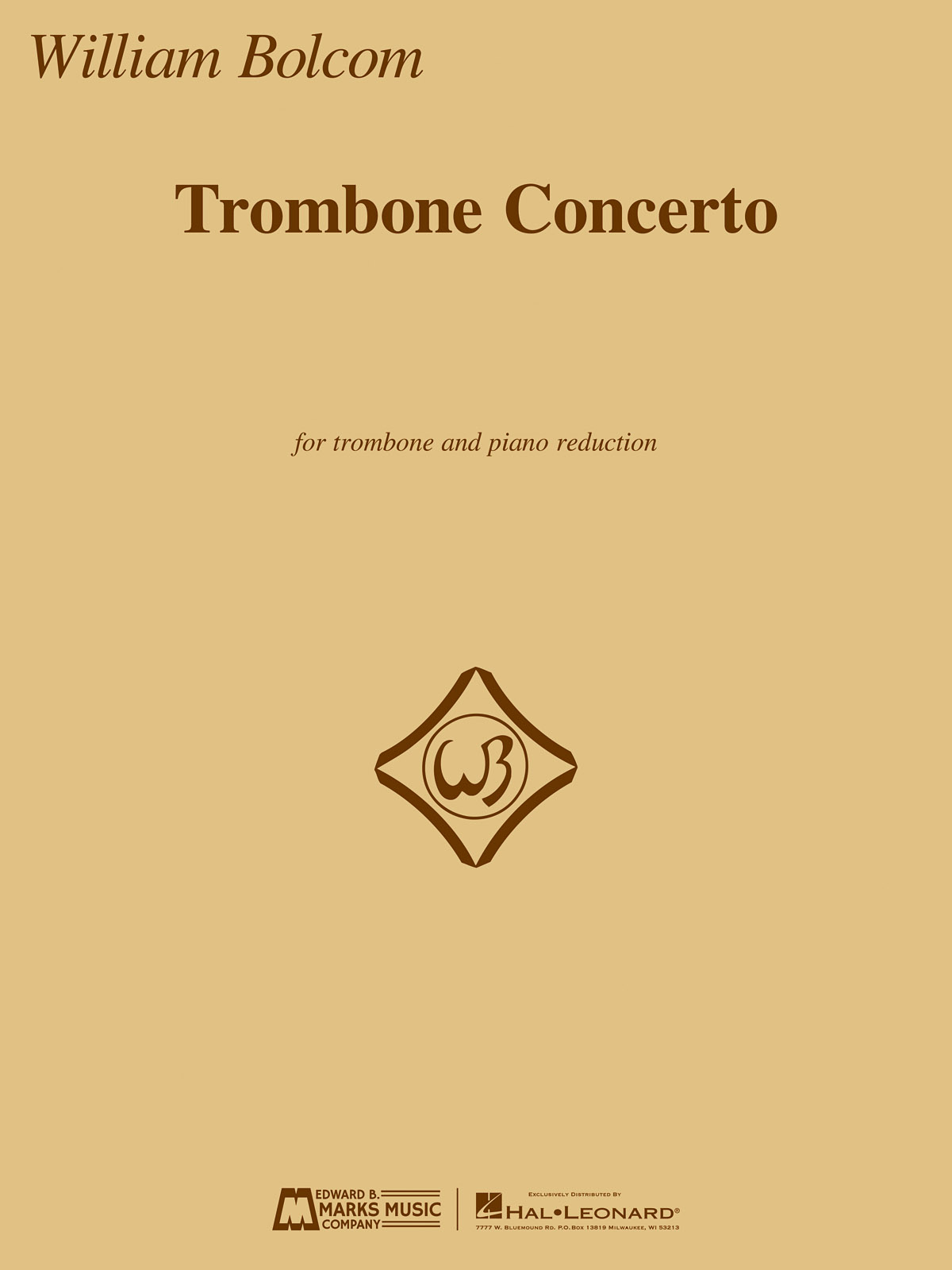 William Bolcom: Trombone Concerto