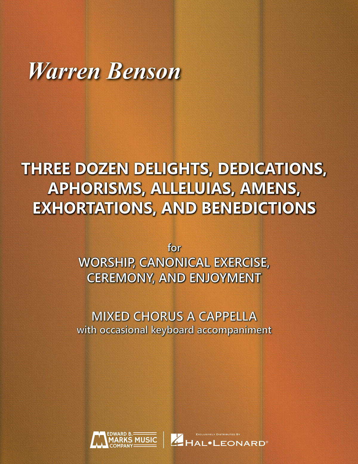 Three Dozen Delights, Dedications, Aphorisms