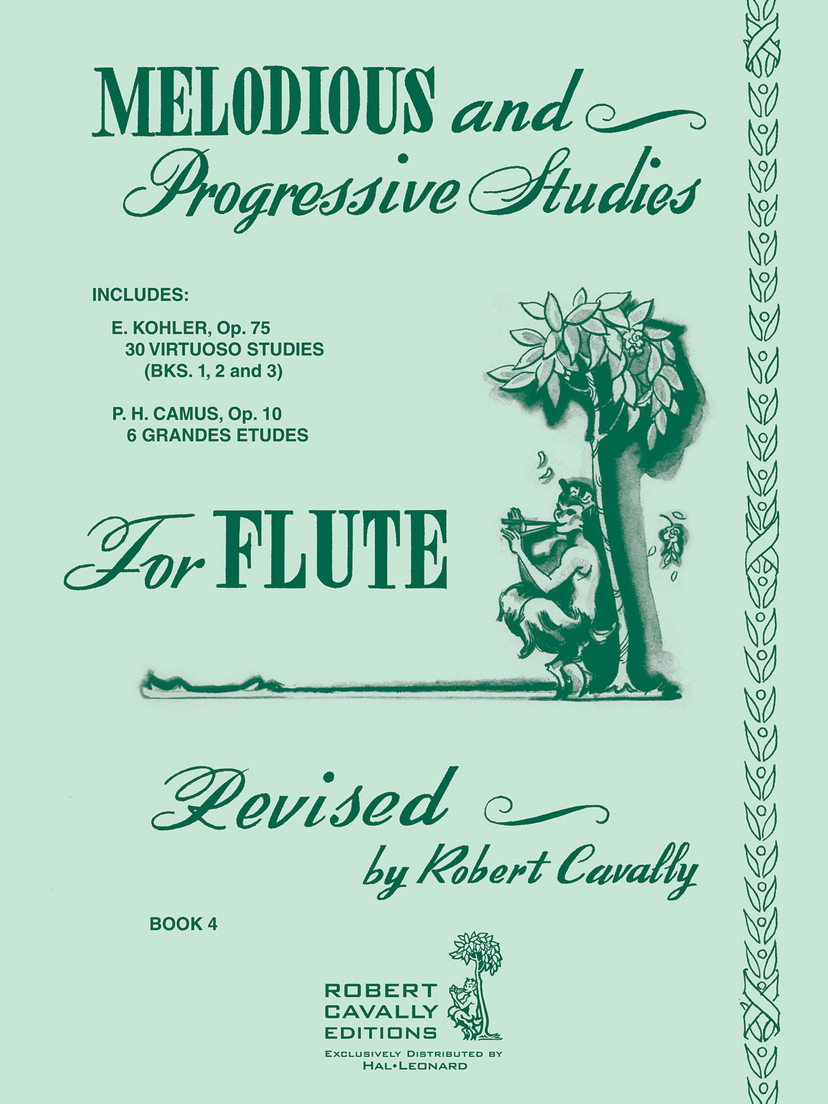 Robert Cavally: Melodious and Progressive Studies for Flute,Book 4