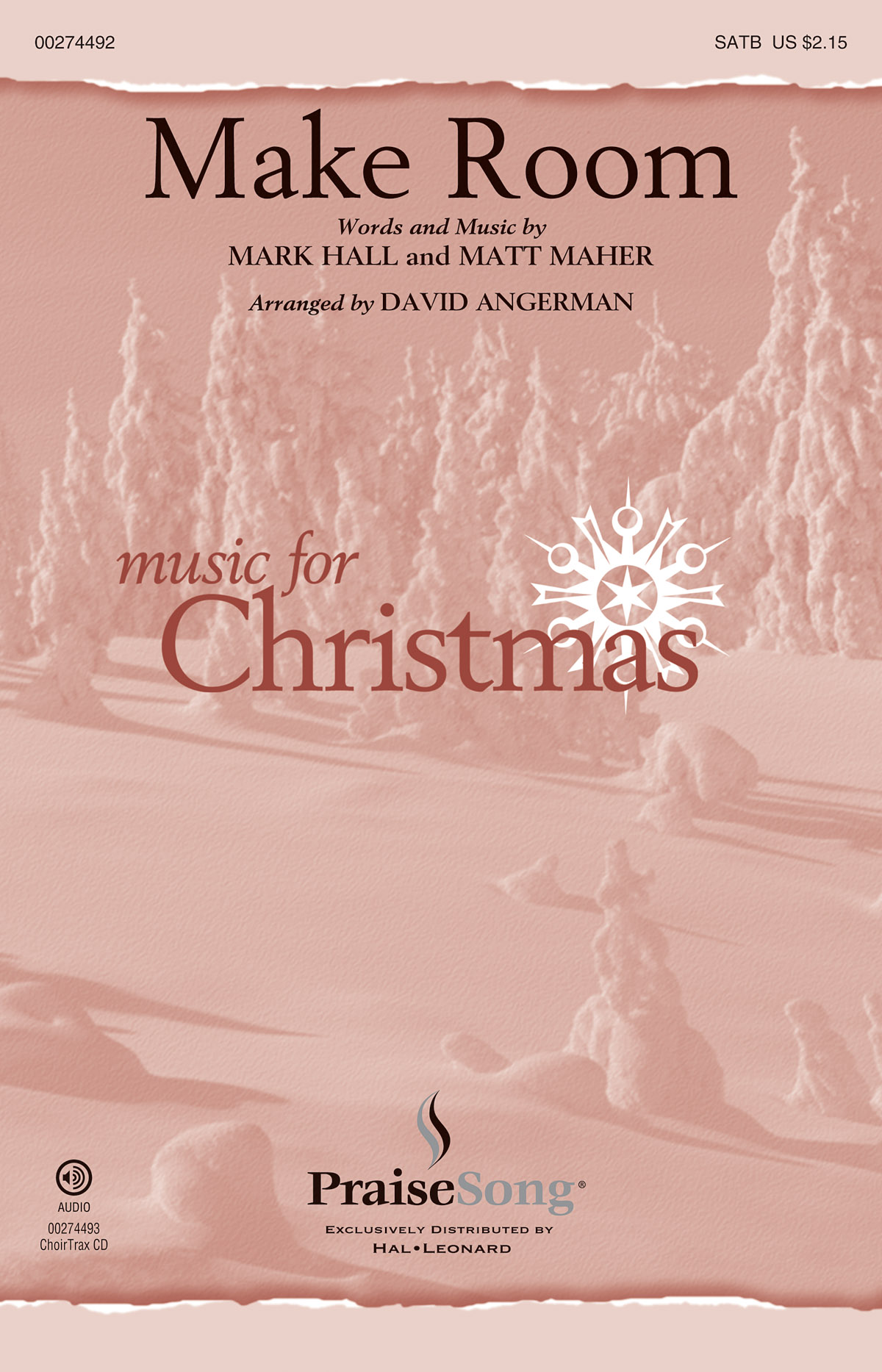 Mark Hall: Make Room (SATB)