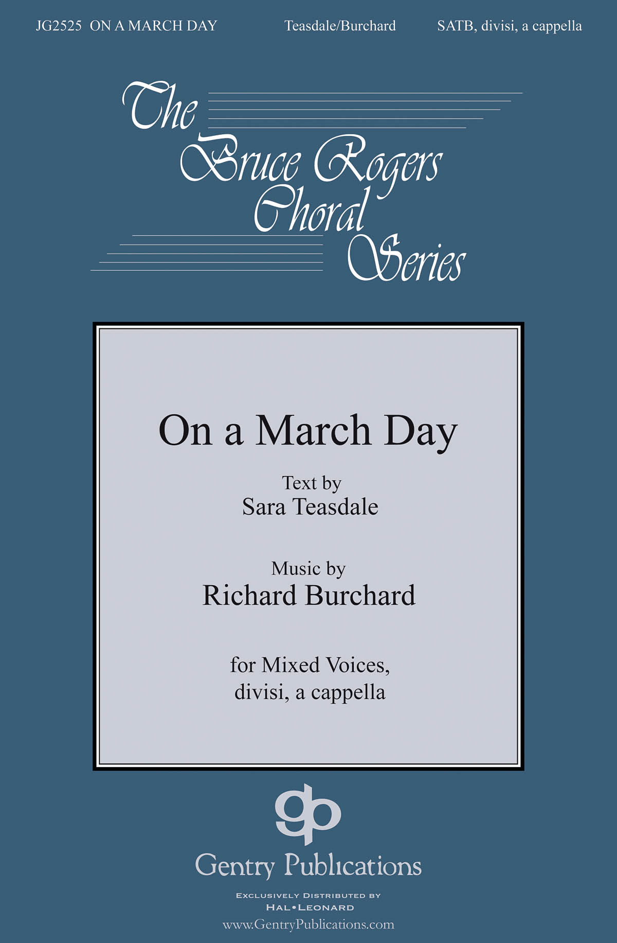 Richard Burchard: On A March Day (SATB)