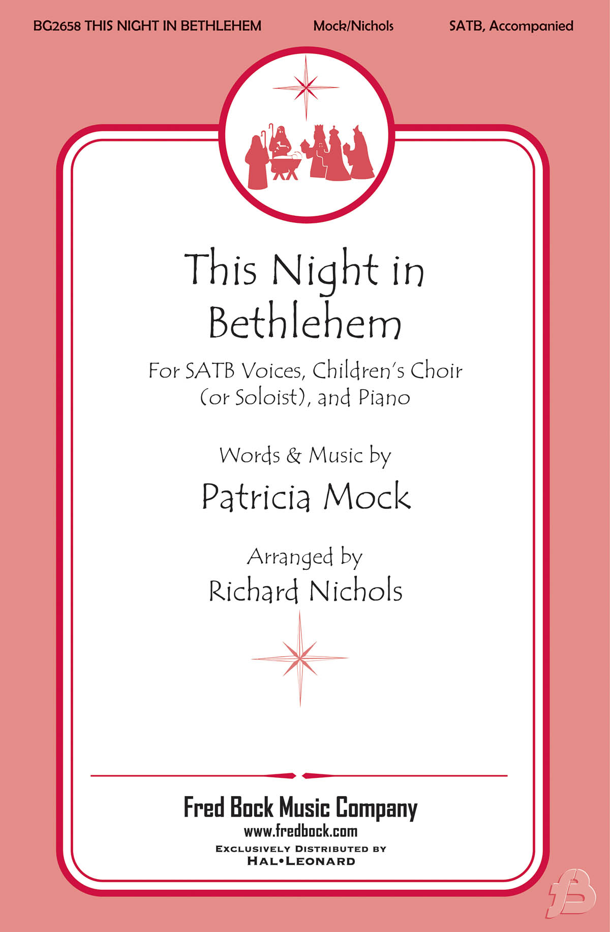 This Night In Bethlehem (SATB)