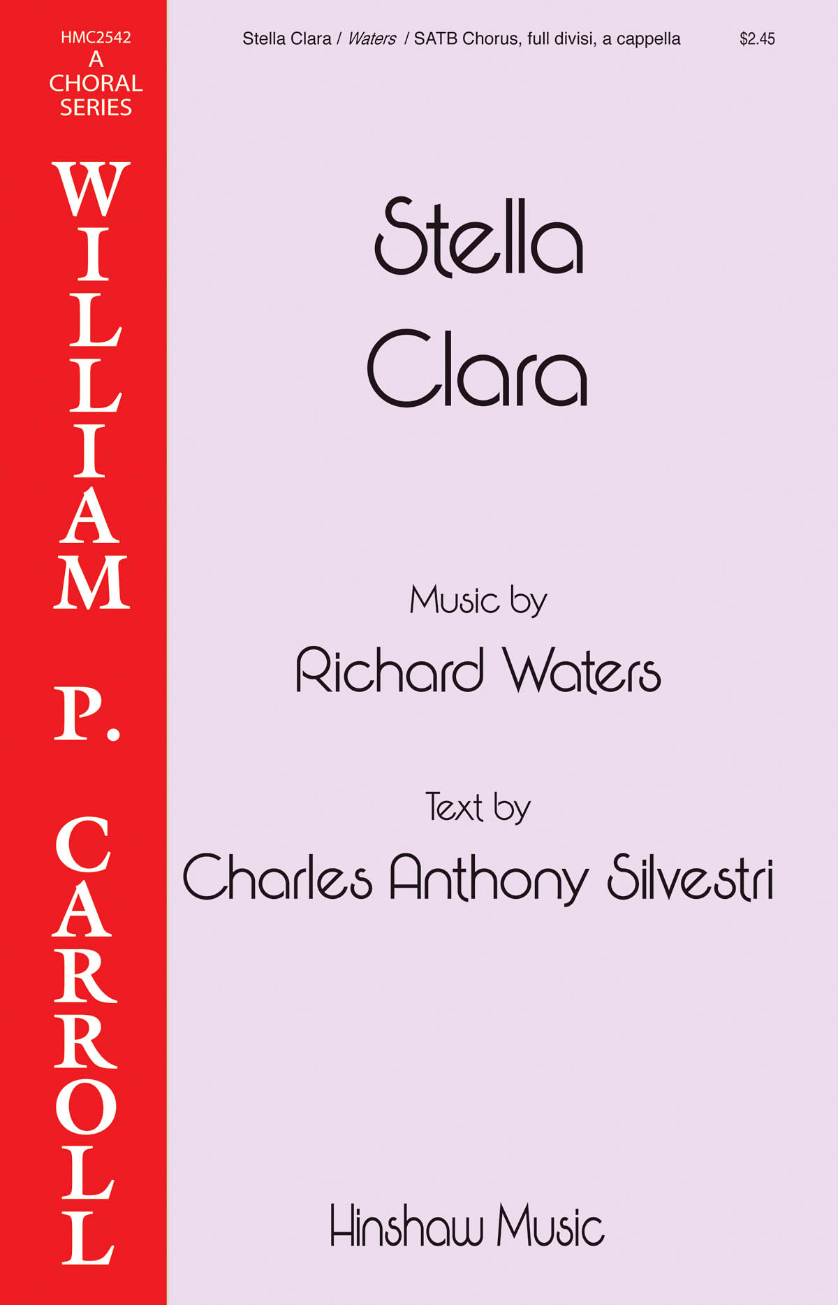 Richard Waters: Stella Clara (SATB)