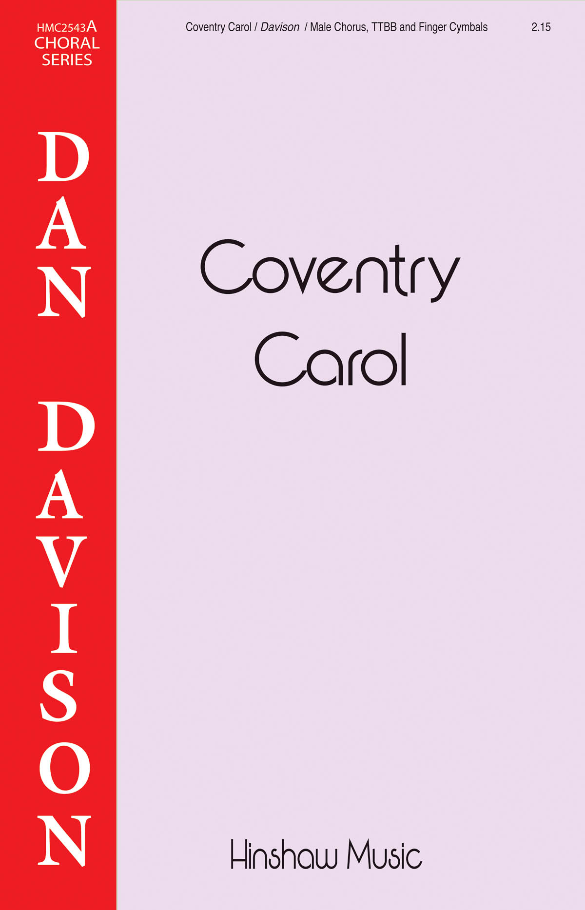 Dan Davison: Coventry Carol (TTBB)