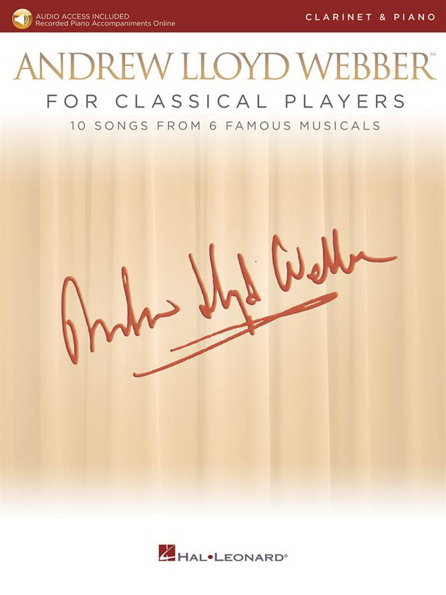 Andrew Lloyd Webber for Classical Players (Clarinet)