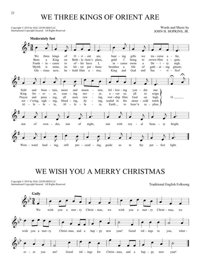 Christmas Carols for Ocarina