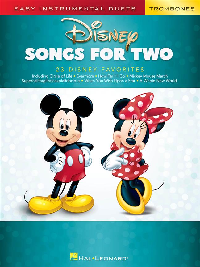 <b>Disney</b> Songs for Two Trombones