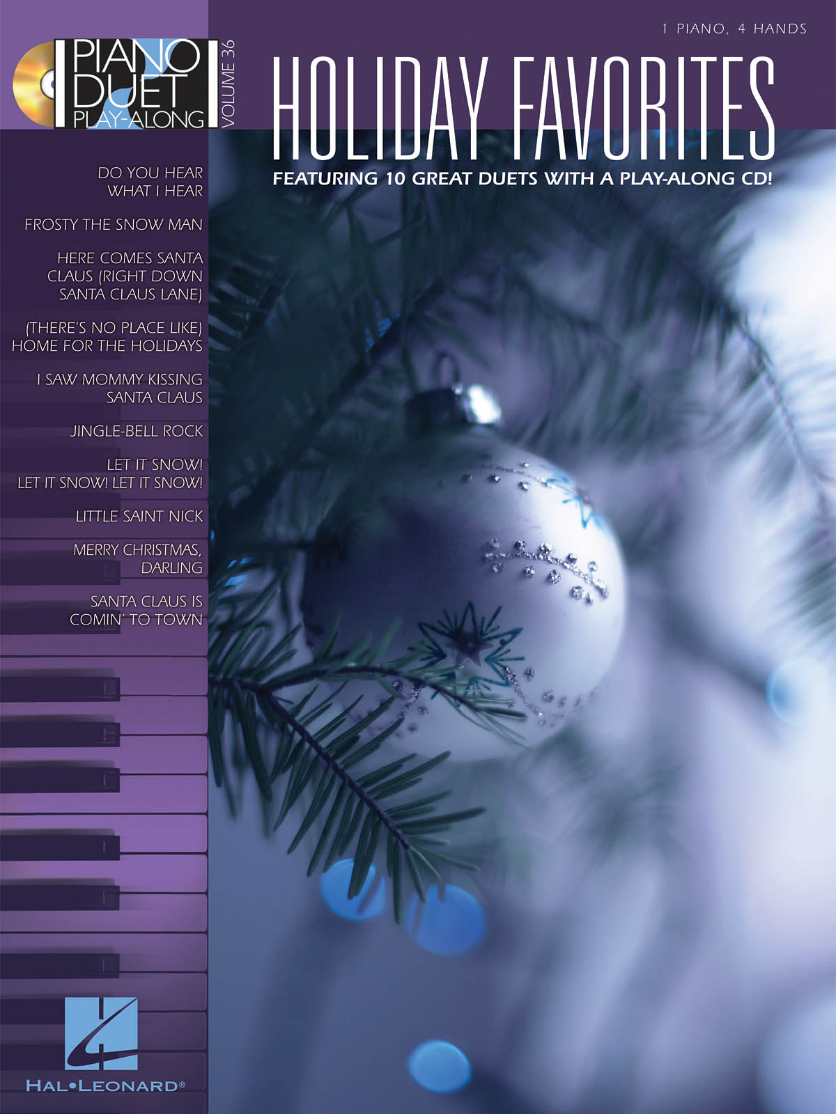 Piano Duet Play-Along Volume 36: Holiday Favorites