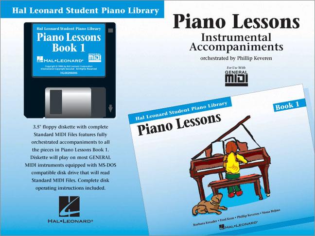 Piano Lessons Book 1 - GM Disk