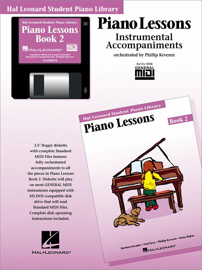 Piano Lessons Book 2 - GM Disk