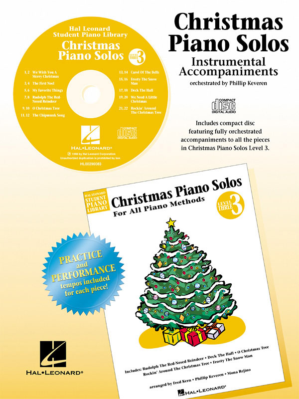 Christmas Piano Solos Level 3 CD