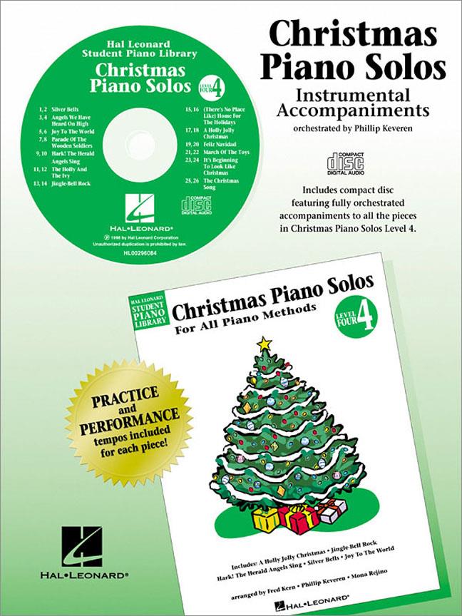 Christmas Piano Solos Level 4 CD