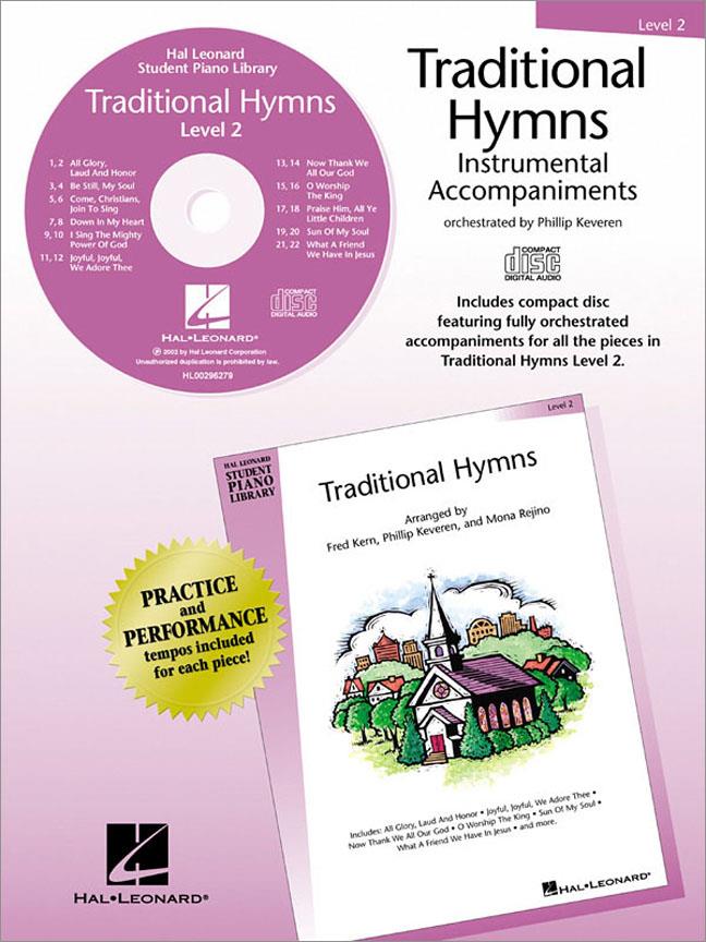 Traditional Hymns Level 2 - CD(CD Accompaniments Hal Leonard Student Piano Library)