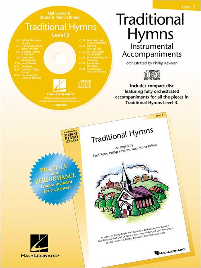 Traditional Hymns Level 3 - CD(CD Accompaniments Hal Leonard Student Piano Library)