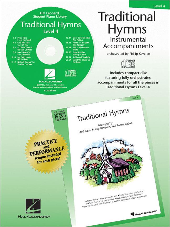 Traditional Hymns Level 4 - CD(CD Accompaniments Hal Leonard Student Piano Library)