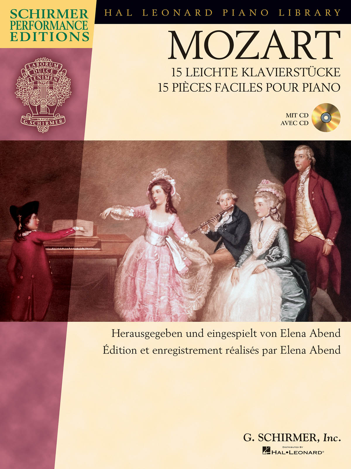 Mozart: 15 leichte Klavierstücke