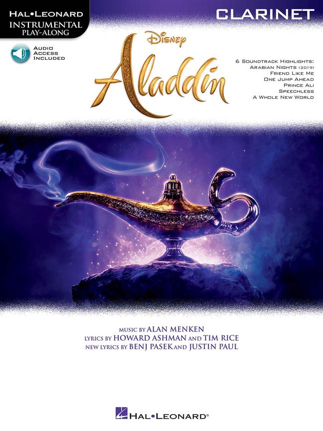Instrumental Play-Along: Aladdin – Clarinet