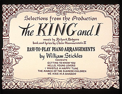 The King And I: Easy Piano