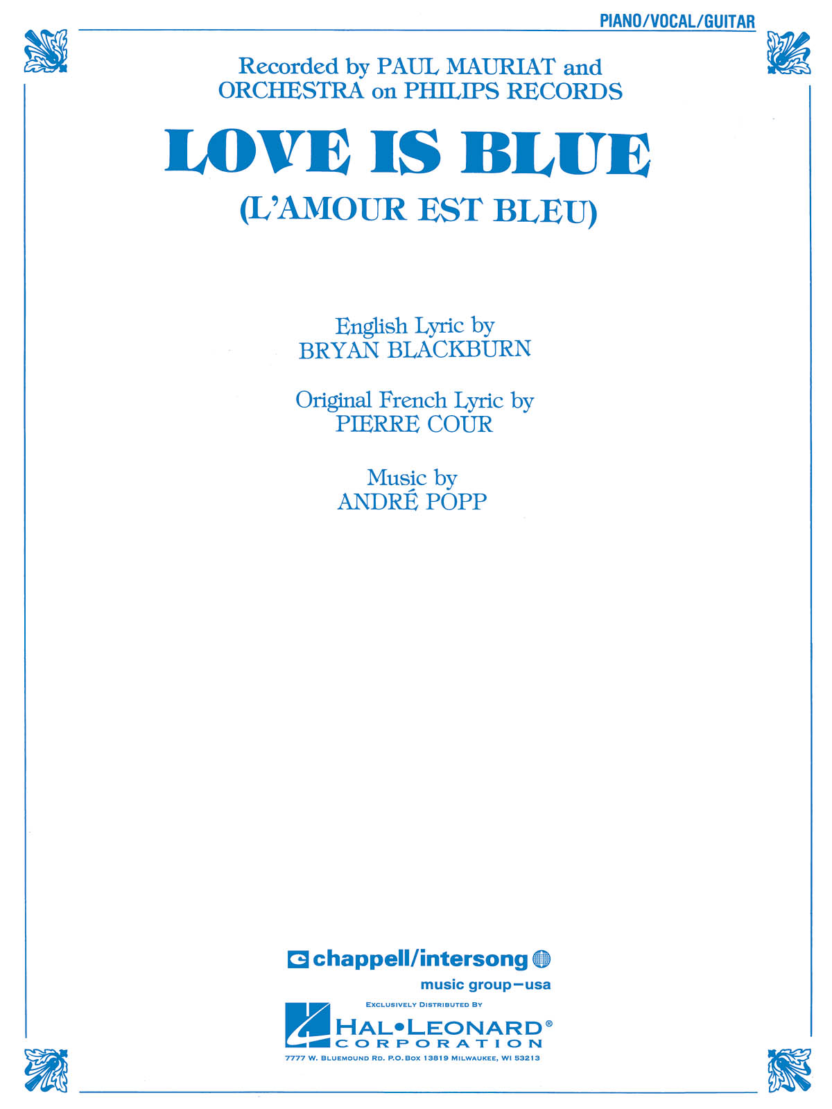 Love is Blue