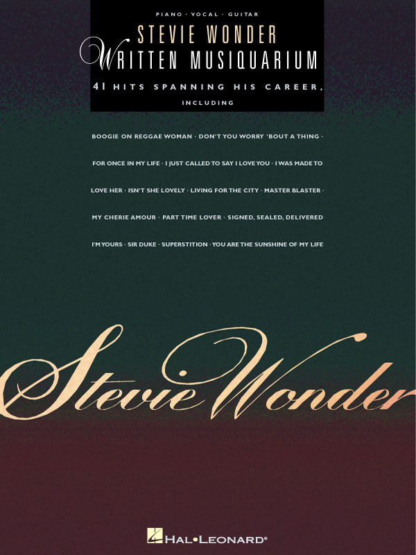 Stevie Wonder: Written Musiquarium