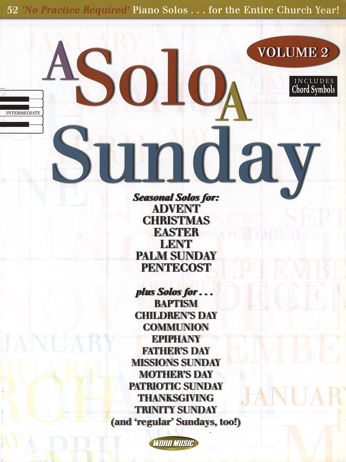 A Solo a Sunday - Volume 2(Piano Solo)