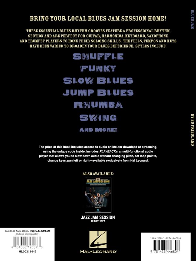 Blues Jam - 40 Progressions and Grooves