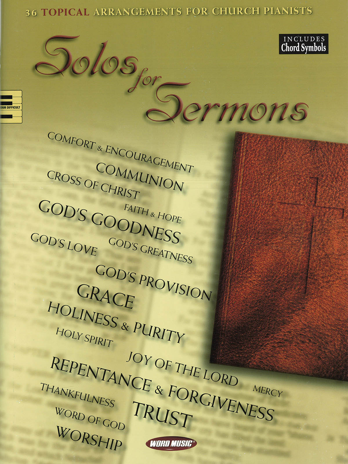 Solos fuer Sermons(36 Topical Arrangements fuer Church Pianists)